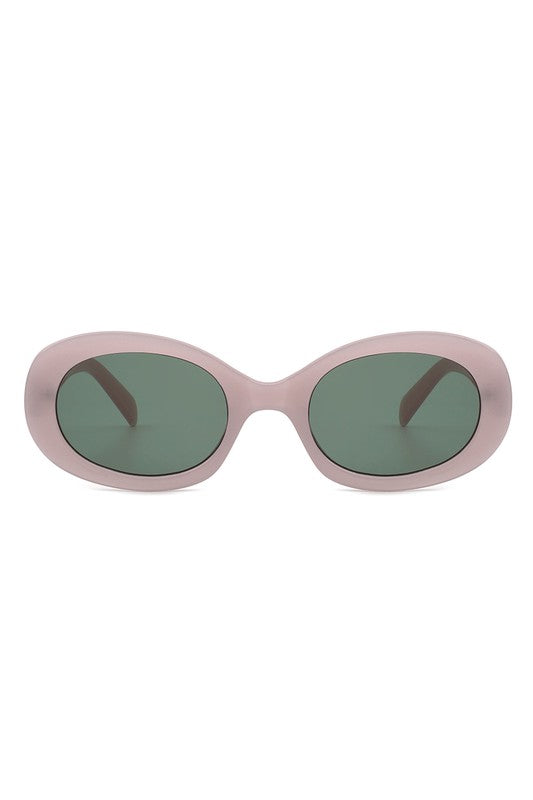 Oval Retro Clout Round Vintage Fashion Sunglasses