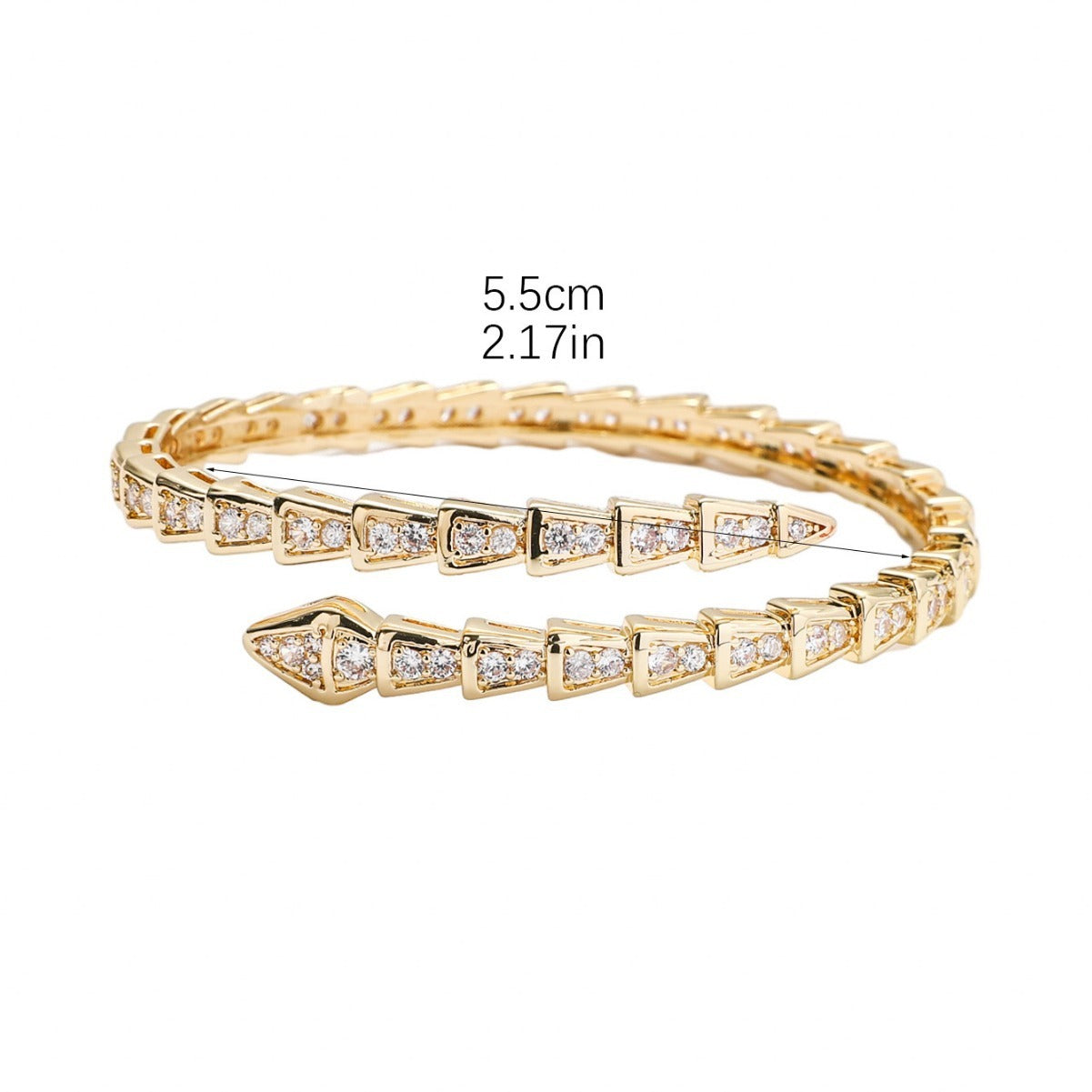 Bracelet Zircon Micro-inlaid Bracelet High-grade Couple Nail Simple Hand