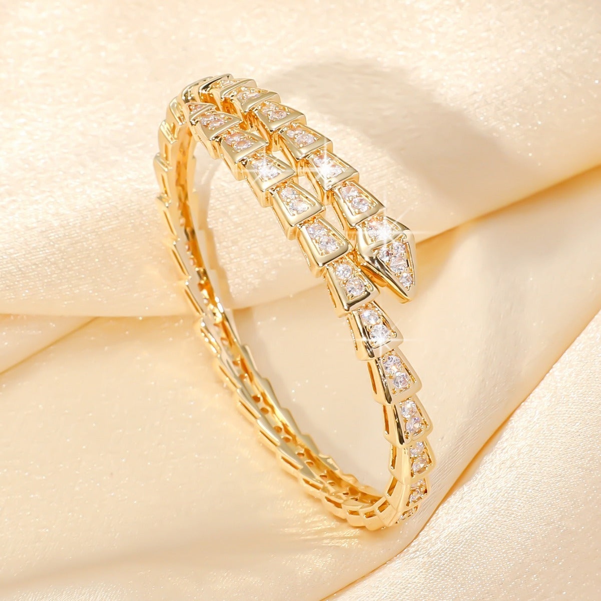 Bracelet Zircon Micro-inlaid Bracelet High-grade Couple Nail Simple Hand