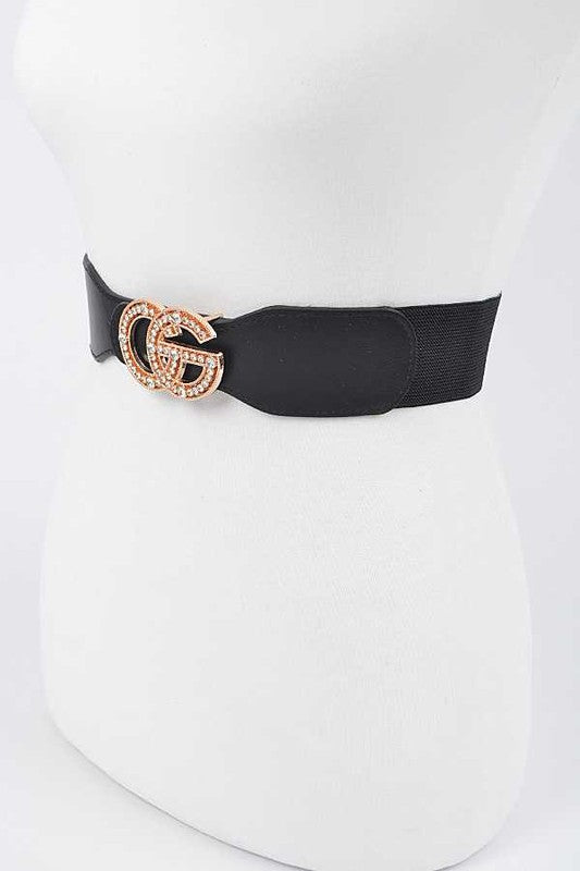 CG Logo Plus Size Elastic Belt